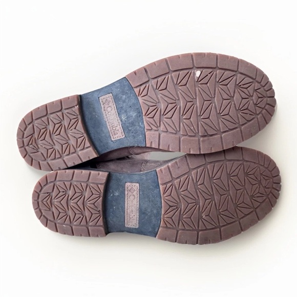 COLUMBIA TWENTYTHIRD AVE LEATHER BROWN WATERPROOF TALL BOOT WOMENS SIZE 8.5 - Picture 5 of 8